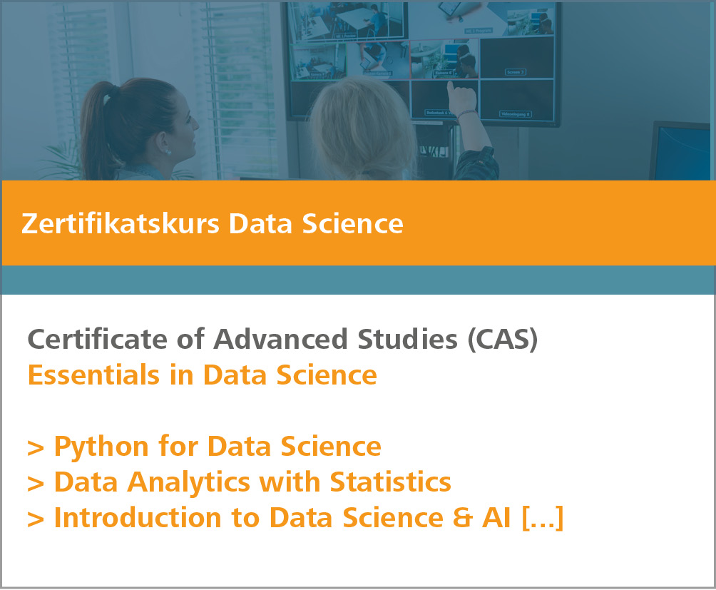 Zertifikatskurs Essentials in Data Science 
