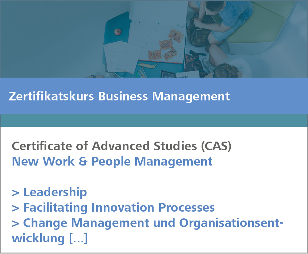 Zertifkatskurs New Work & People Management