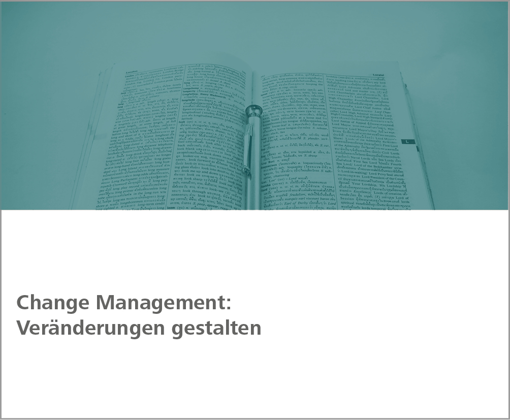 Weiterbildung Change Management