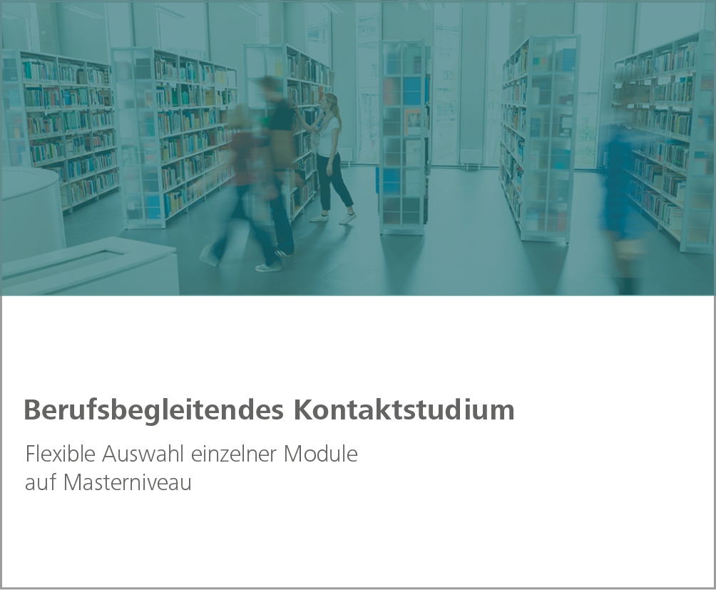 Berufsbegleitendes Kontaktstudium