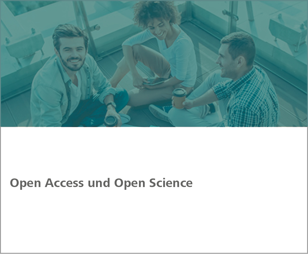 Weiterbildung Open Access und Open Science