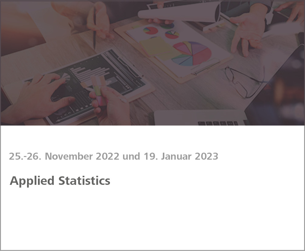 Weiterbildung Applied Statistics AB