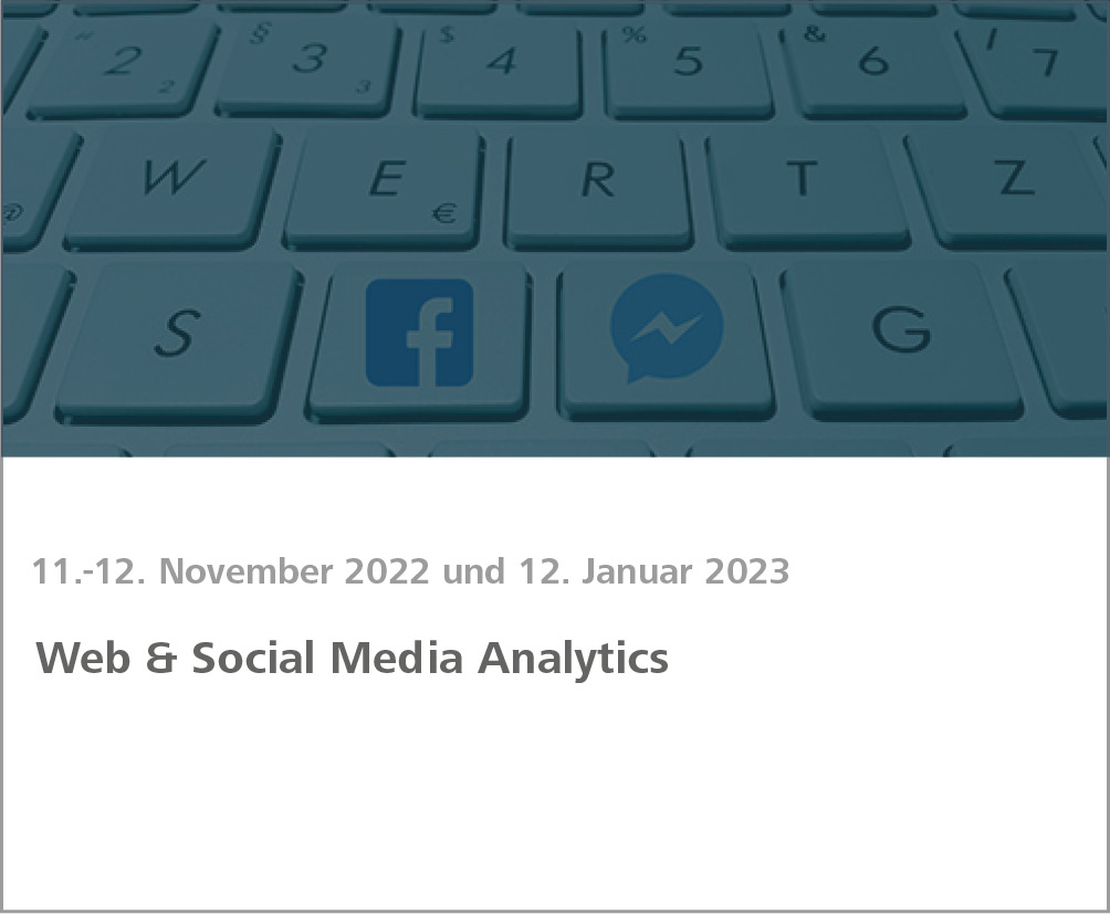 Weiterbildung Web & Social Media Analytics