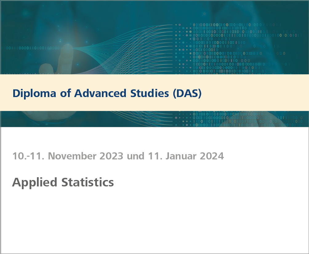 Weiterbildung Applied Statistics