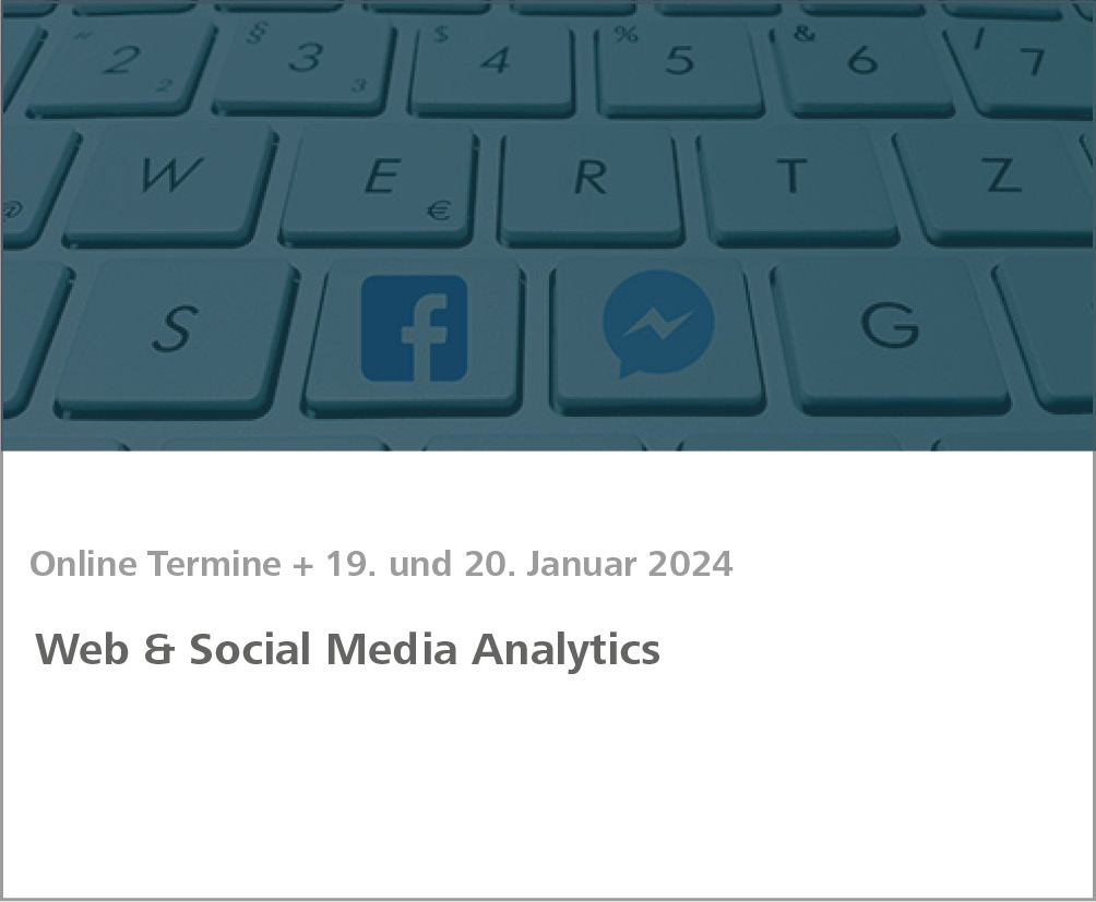 Weiterbildung Web & Social Media Analytics