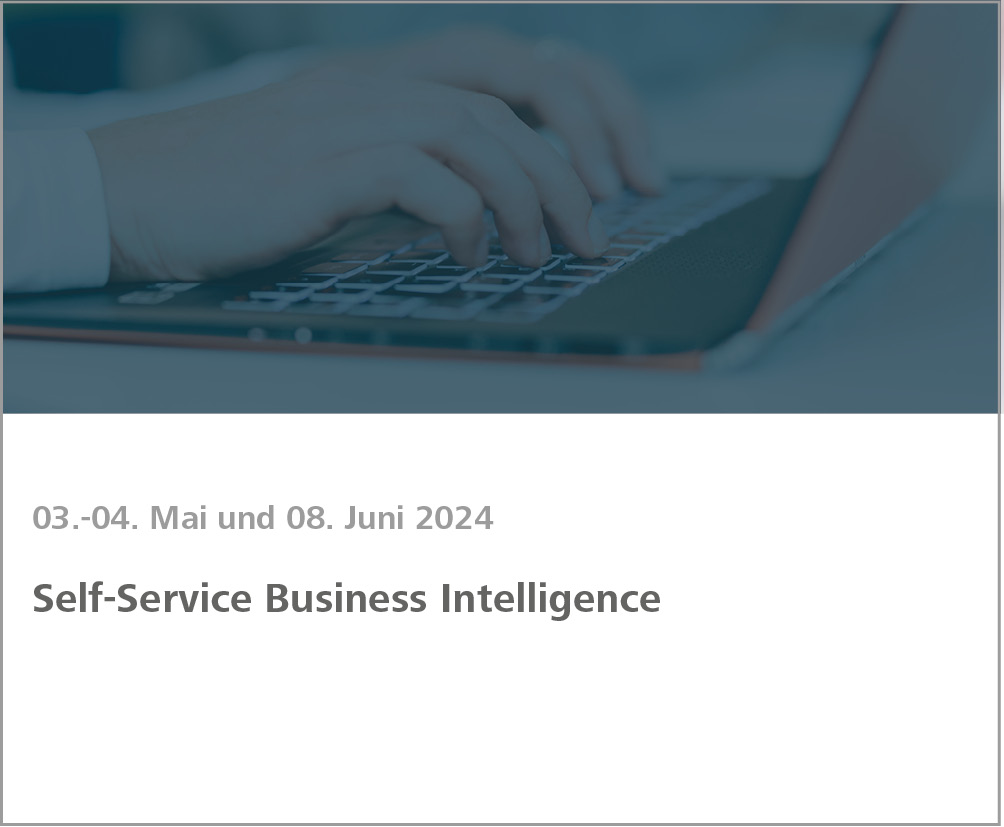 Weiterbildung Self-Service Business Intelligence