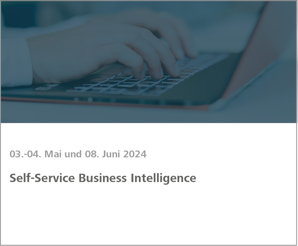 Weiterbildung Self Service Business Intelligence