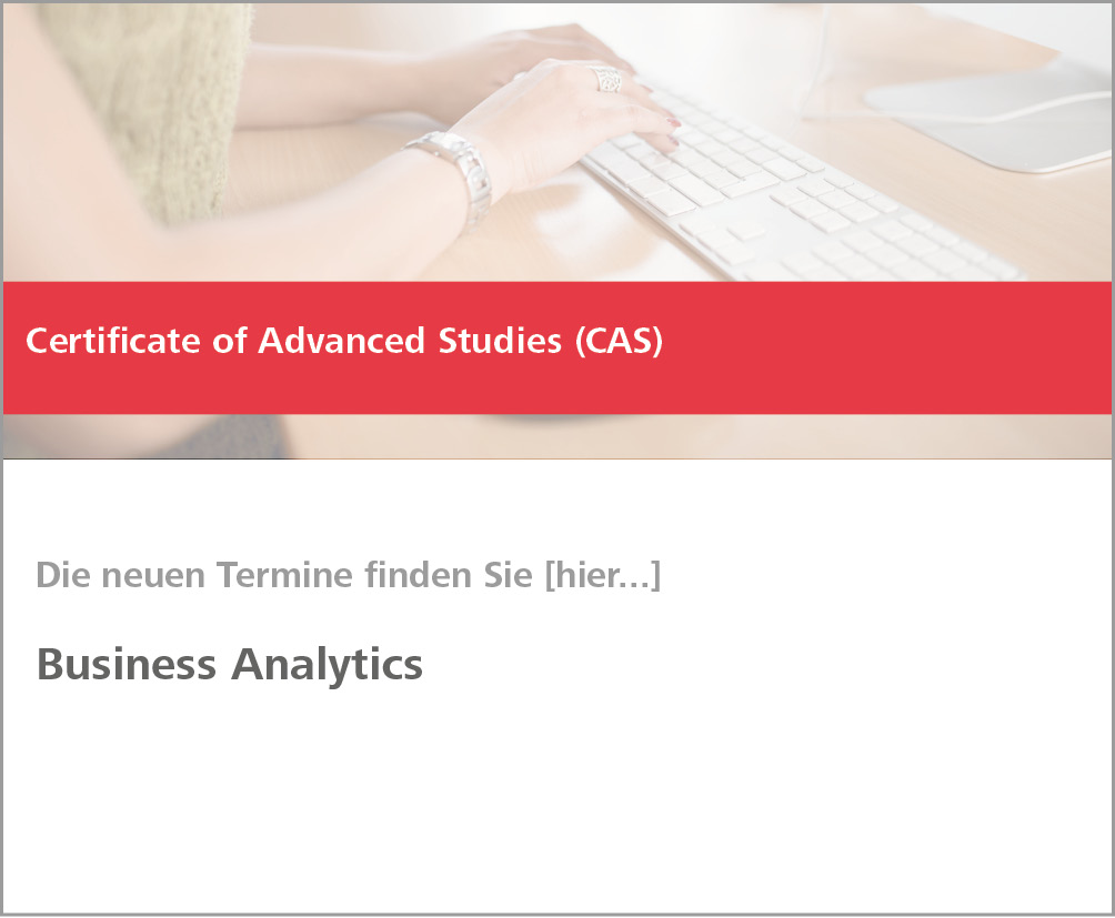 Weiterbildung Business Analytics