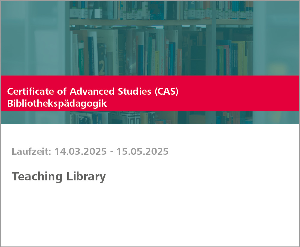 Weiterbildung Teaching Library