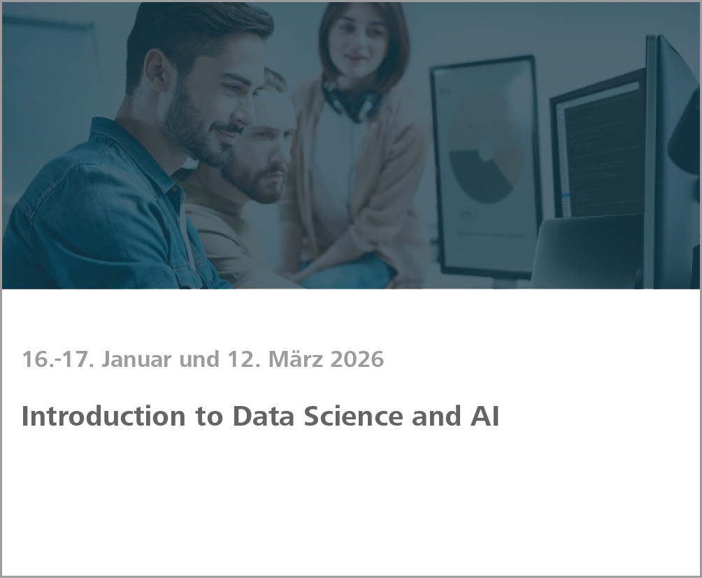 Weiterbildungsmodul Introduction to Data Science and Artificial Intelligence