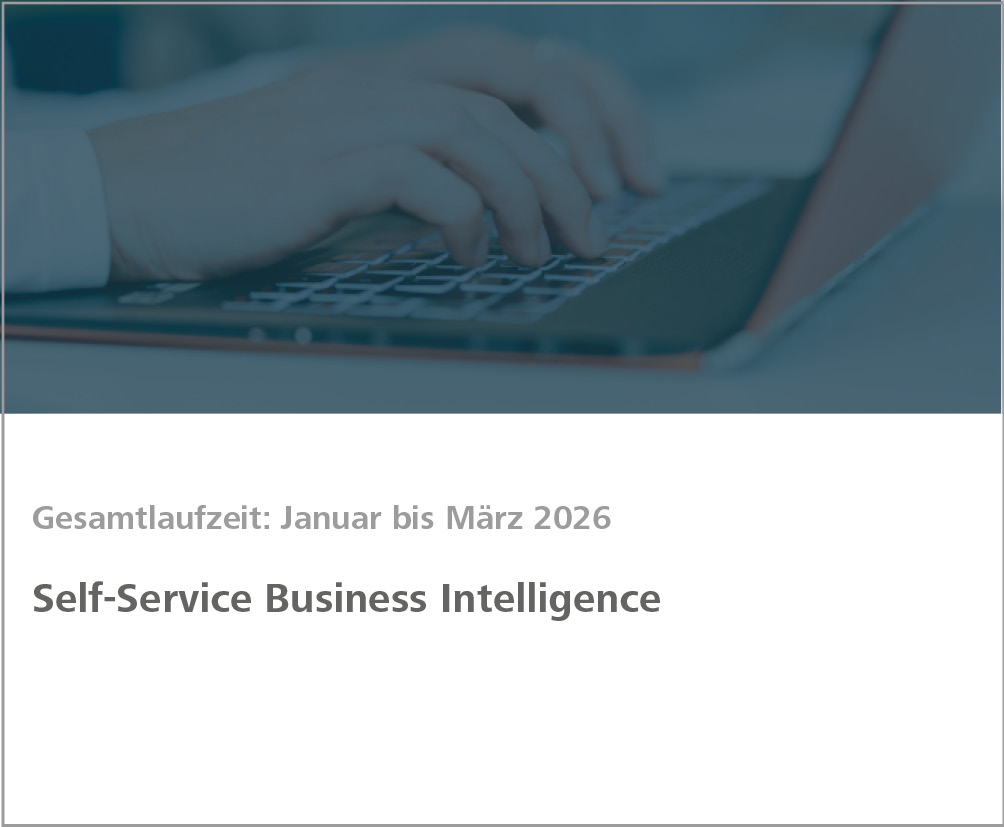 Weiterbildung Self Service Business Intelligence