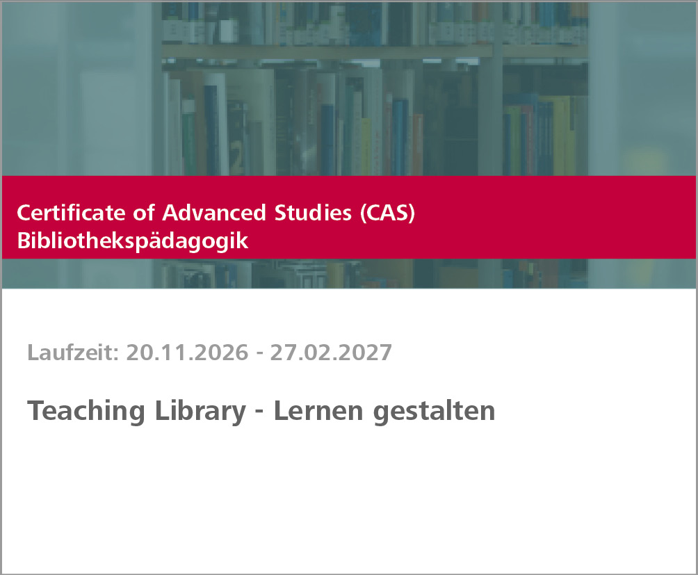Weiterbildung Teaching Library