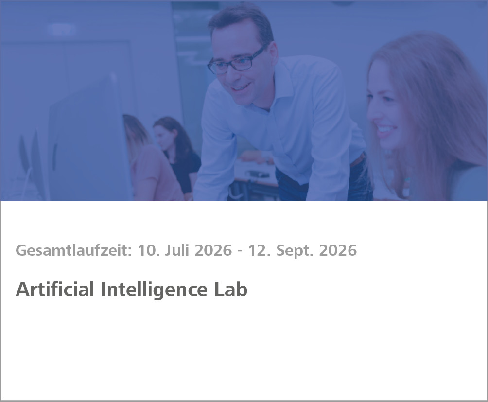 Weiterbildung Artificial Intelligence Lab