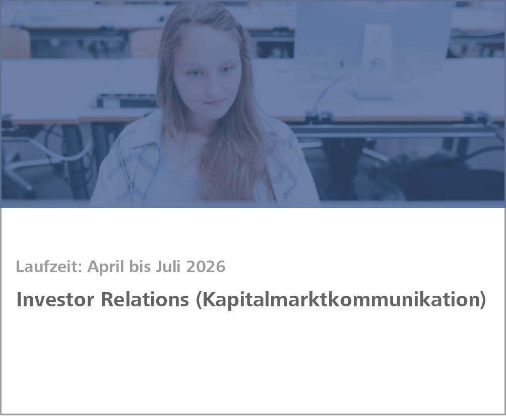 Weiterbildung Investor Relations