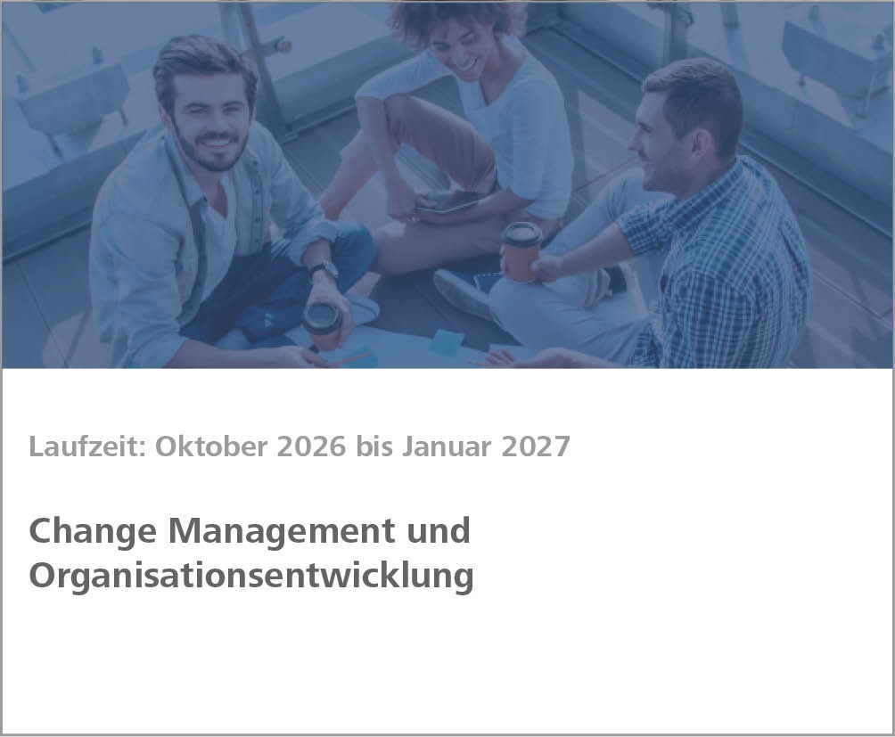 Weiterbildung Change Management und Organisationsentwicklung