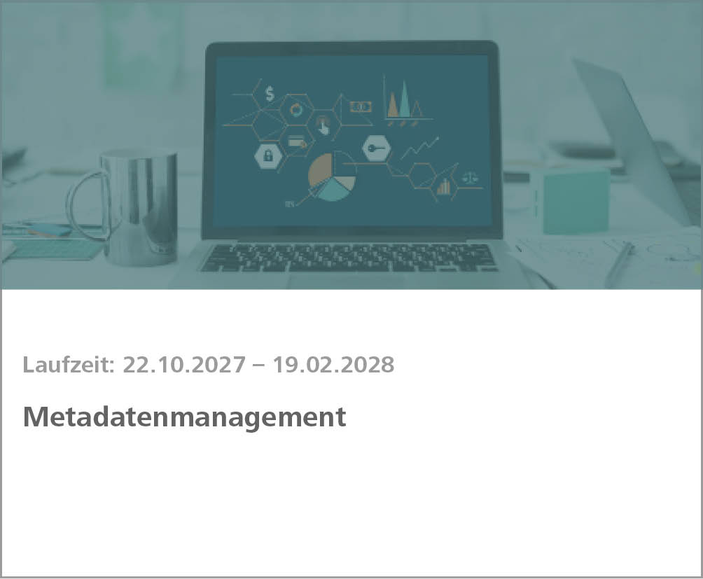 Weiterbildung Metadatenmanagement