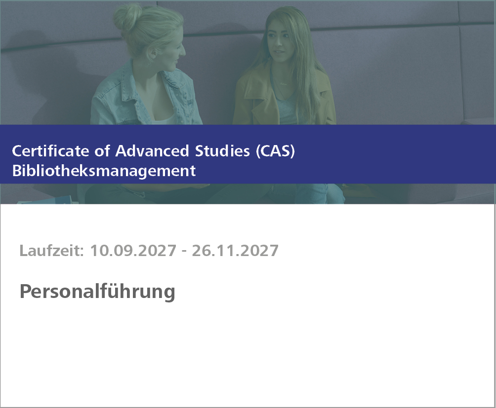 Weiterbildung Personalführung